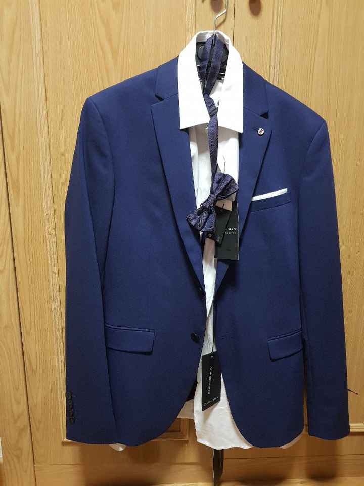 Traje  de padrino joven - 1