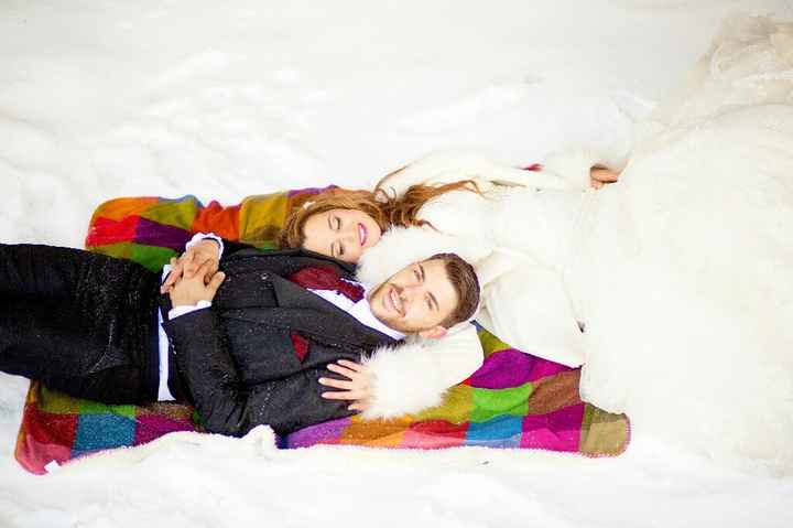 Postboda en la nieve. - 4