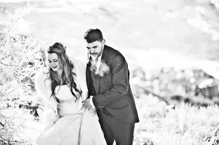 Postboda en la nieve. - 9