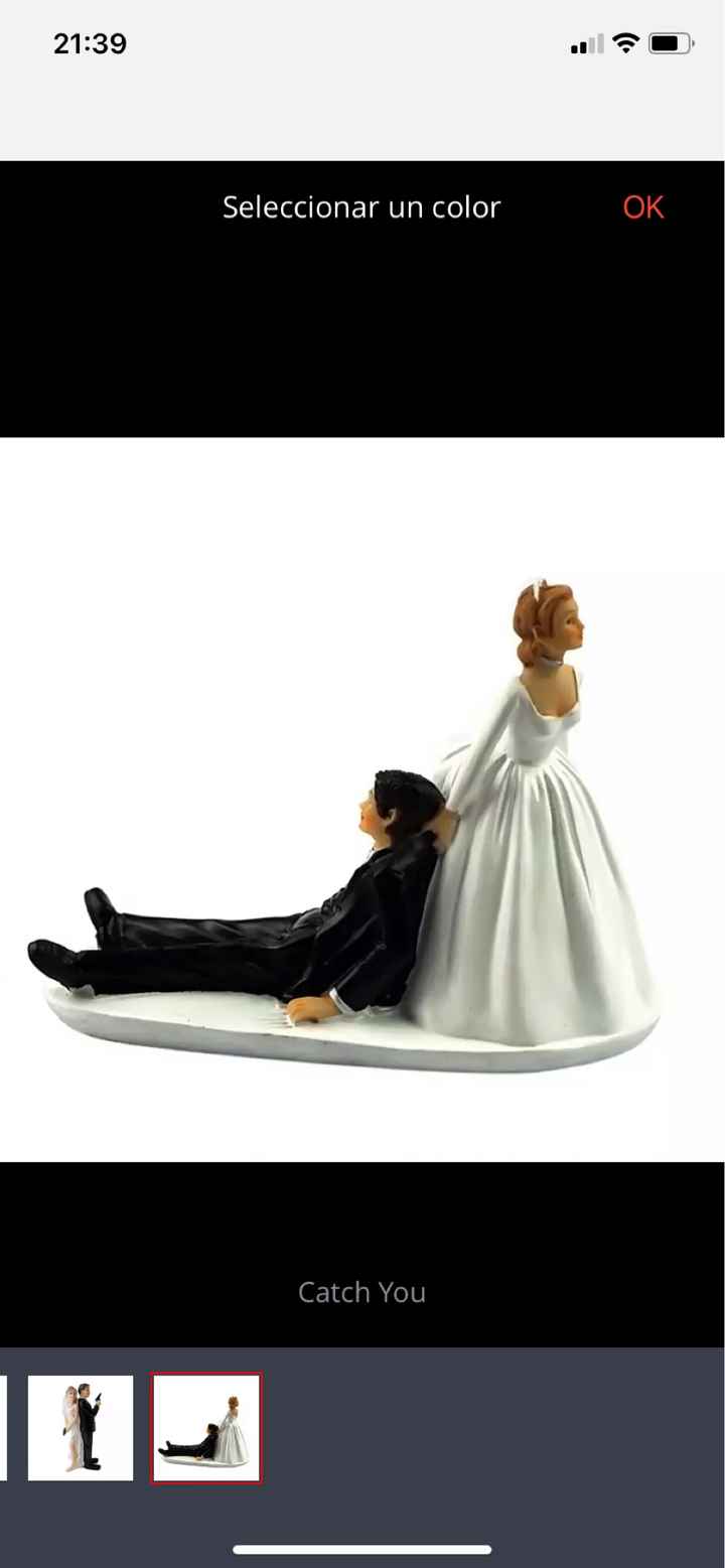 Muñeco  para tarta de boda! - 1