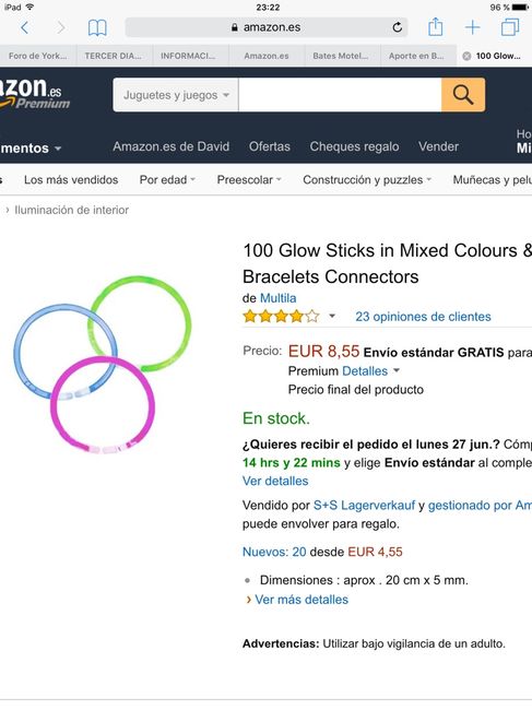 Pulseras led - 1