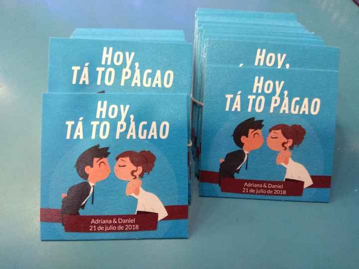 Al fin llegaron los posavasos - 1