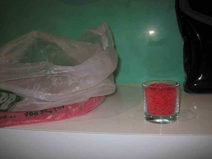 medida arroz