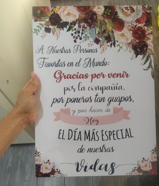 Detalles de nuestra boda y bautizo de nuestra niña 8