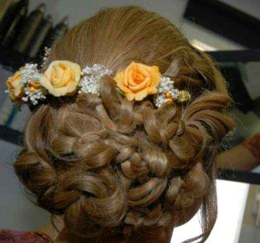 Accesorios de flores para el pelo - 1