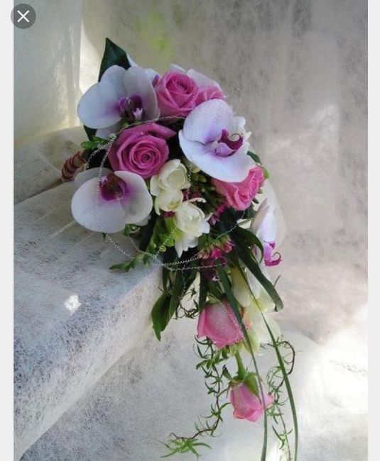 Ramo de novia con tonos malvas!! - 5