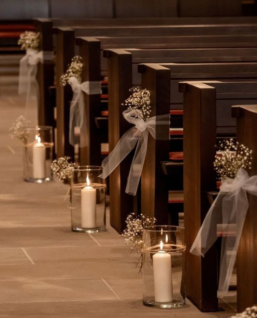 Velas de decoración. 2