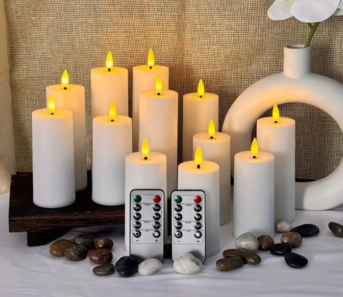 Velas de decoración. 3