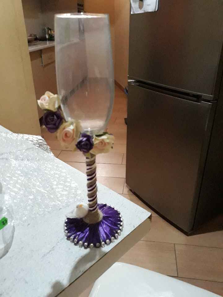 Copas de los novio