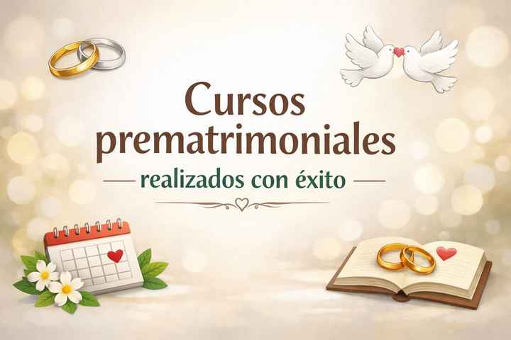 Cursos prematrimoniales realizados con exito - 1