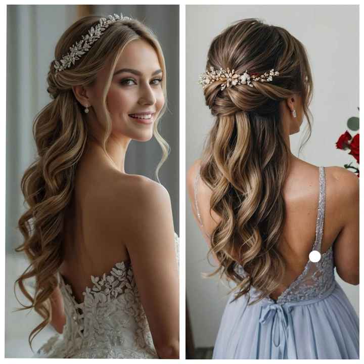 Peinado de boda. - 2
