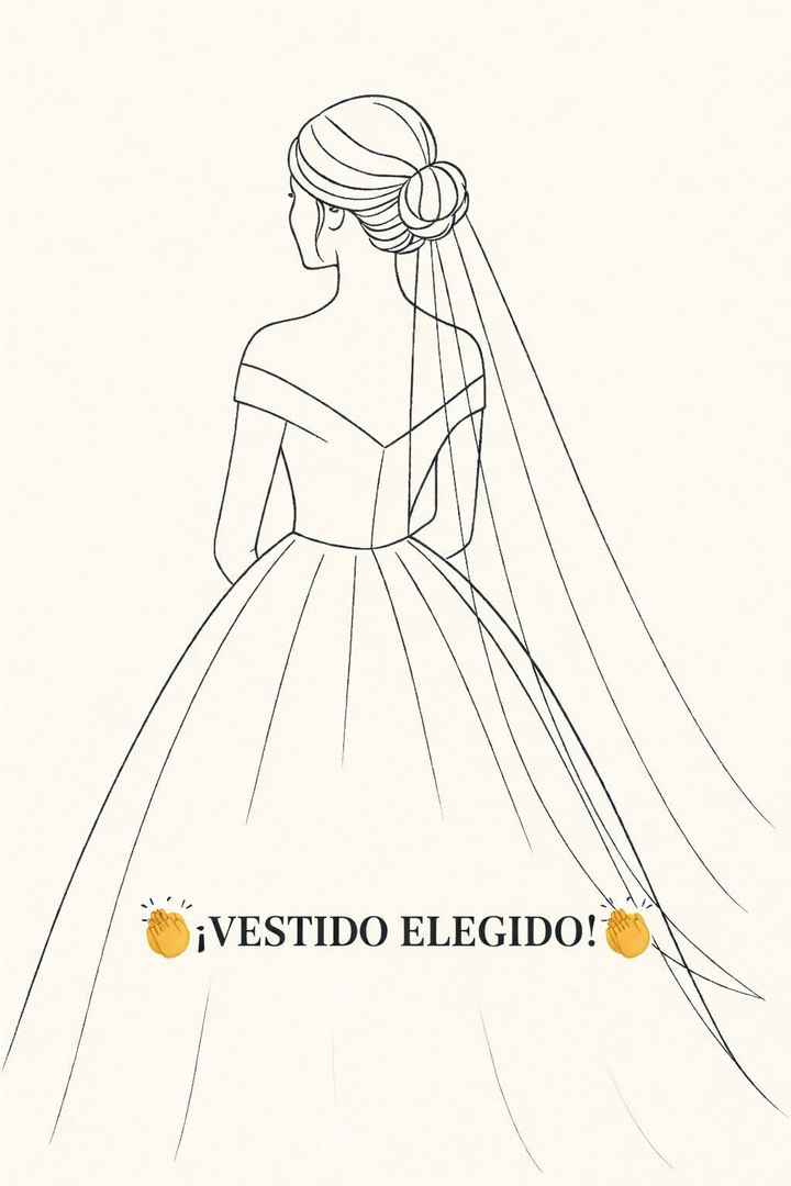 Vestido reservado por fin. - 1