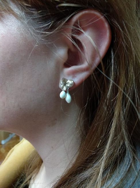Mi Tocado y Pendientes..que os parecen? - 5