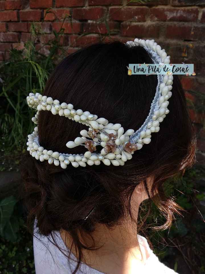 Mi Tocado y Pendientes..que os parecen? - 2