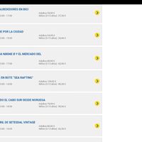 Excursiones sueltas 