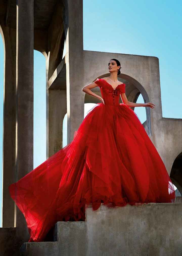 Si tu vestido no fuera blanco, ¿de qué color sería? 🤔 - 1