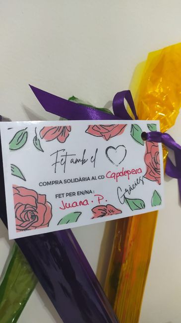 Detallito solidario para el aperitivo!! 2
