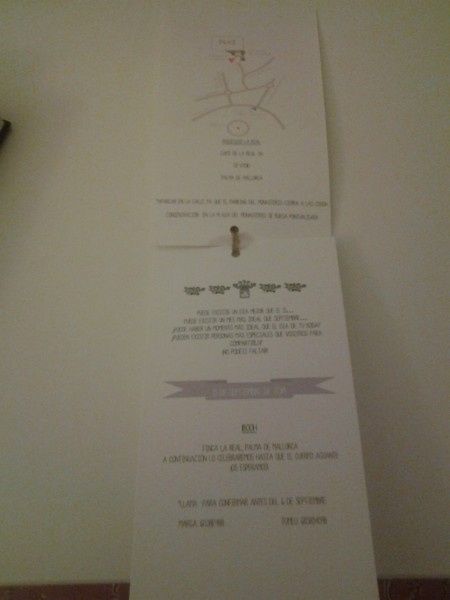 Mis invitaciones hechas 100% por mi :) - 3