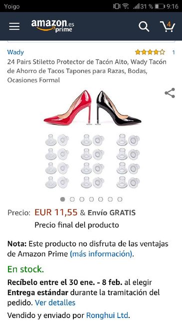 Goma tacones césped - 1