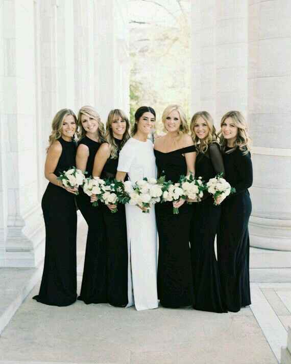  Damas de honor... ¿de negro? - 3