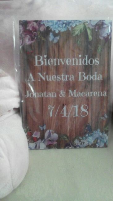 Carteles de bienvenida - 2