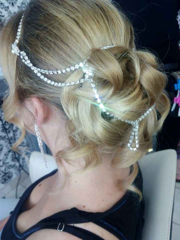 Peinado y tiara listo! - 1