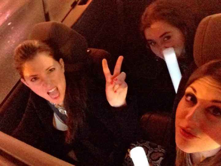 con mis amigas en Las Vegas