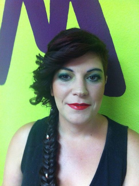 Peinado y maquillaje del dia de mi boda - 2