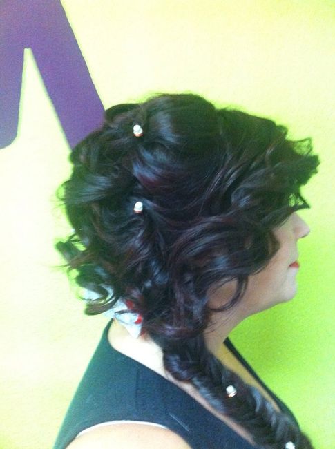 Peinado y maquillaje del dia de mi boda - 4