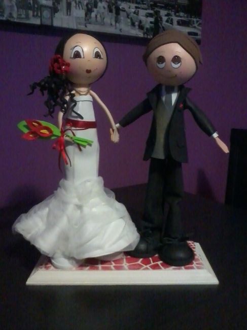 Los muñecos de la tarta de las ya casadas!! - 1
