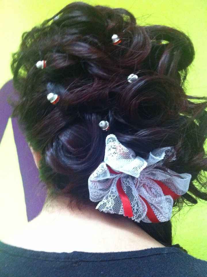 Peinado y maquillaje del dia de mi boda - 1