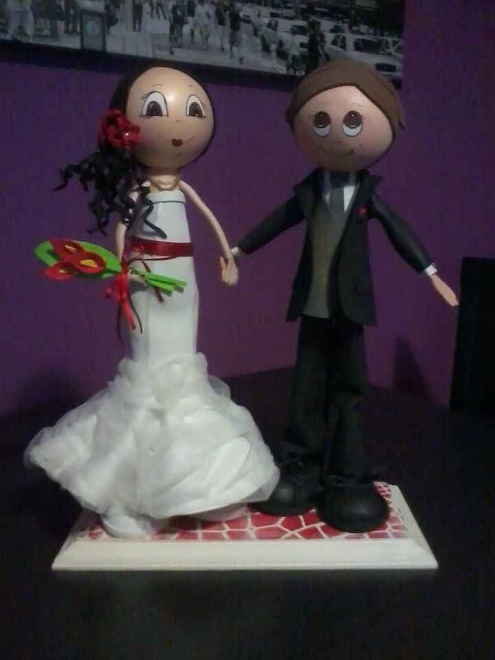 Los muñecos de la tarta de las ya casadas!! - 1
