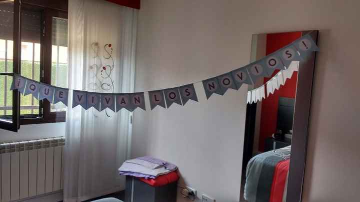 Cartel para mesa de novios