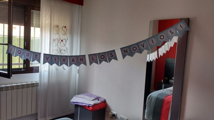 Cartel para mesa de novios