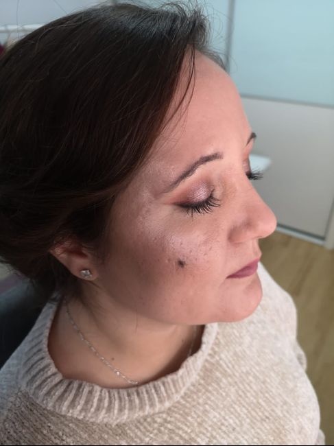 Prueba de maquillaje y peluquería 4