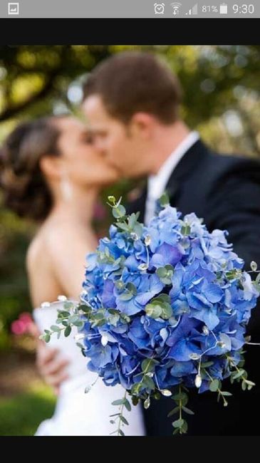 Ramo de novia azul - 6
