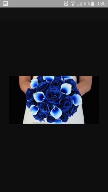 Ramo de novia azul - 8