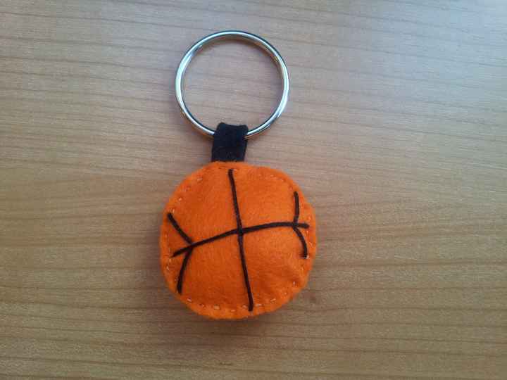 Llavero Pelota de Basquet