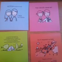 las invitaciones desmontadas!