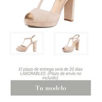 Zapatos para vestido sirena - 1