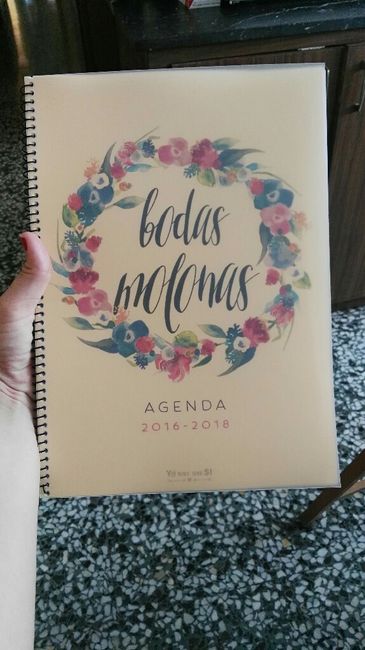 Ya tengo mi agenda molona... - 1