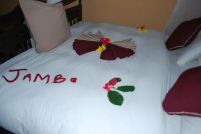 cama decorada
