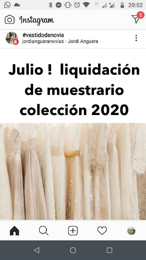 Liquidación en vestidos de novia - 1