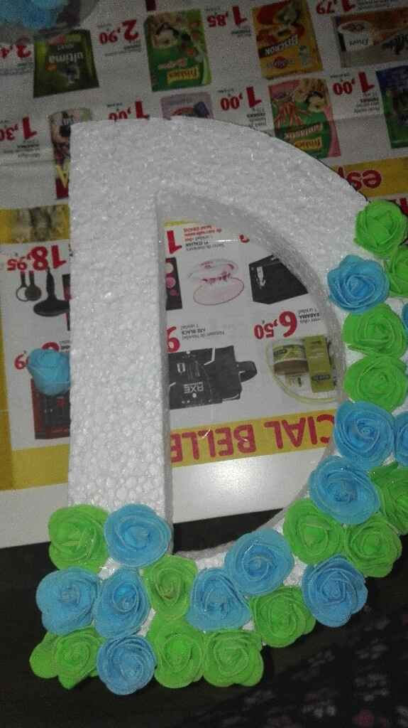 Letras de flores - 3