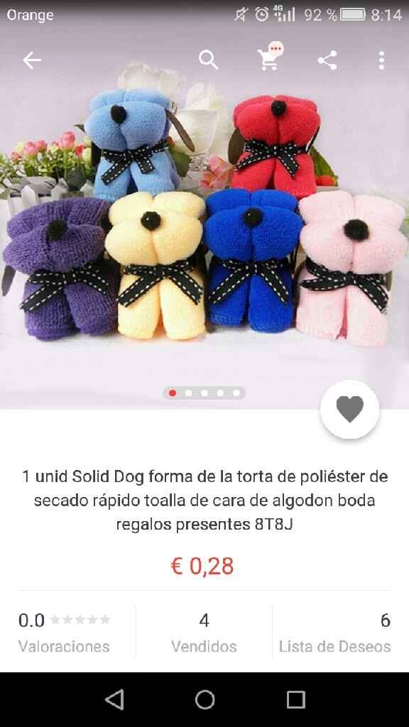 Toallas con formas muy baratas en aliexpress - 1