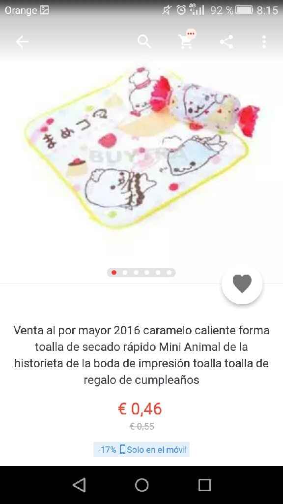 Toallas con formas muy baratas en aliexpress - 3