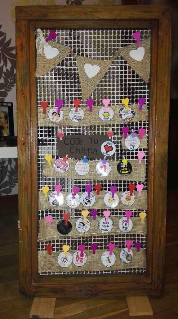 Colocación de mis chapas :) - 1