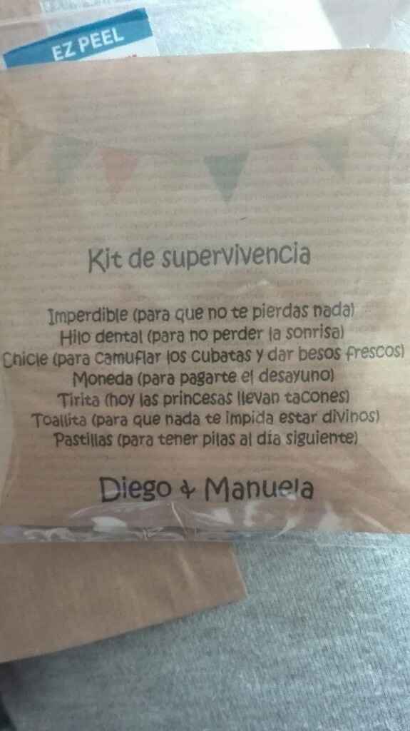 Mi kit de supervivencia - 2