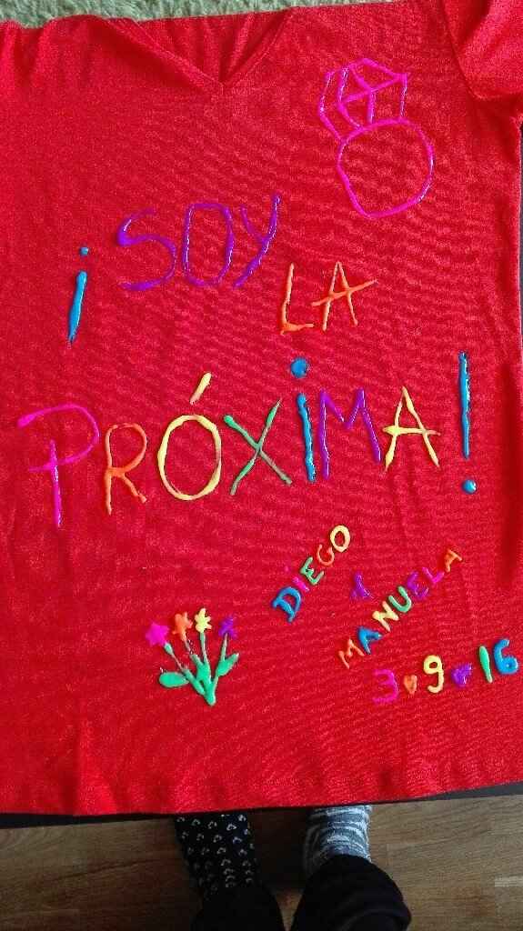 Camiseta soy la próxima :) diy - 2