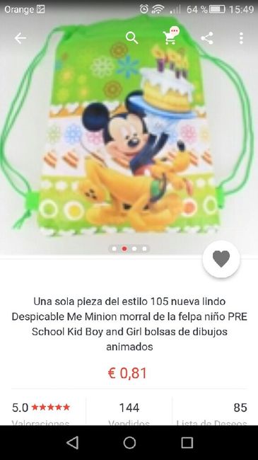 Regalos invitados - 2